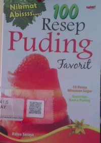 Image of 100 Resep Puding Favorit
