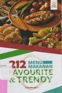Image of 212 Menu makanan favourite dan trendy