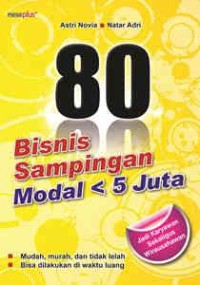 Image of 80 Bisnis Sampingan Modal < 5 Juta