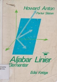 Image of Aljabar Linier Elementer