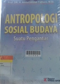 Image of Antropologi Sosial Budaya
