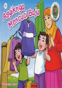 Image of Asyiknya mencuci baju