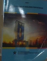 Image of Bahan Ajar Diklat Manajemen Perpustakaan  Buku 1