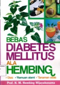 Image of Bebas Diabetes Melitus Ala Hembing