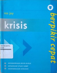 Image of Berpikir Cepat : krisis