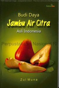 Image of Budi daya jambu air citra Asli Indonesia