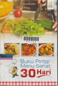Image of Buku Pintar Menu Sehat 30 Hari