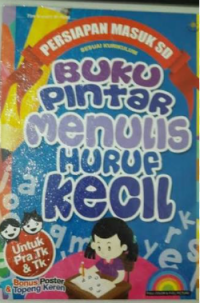 Image of Buku pintar menulis huruf kecil