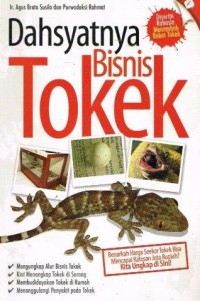 Image of Dahsyatnya bisnis Tokek
