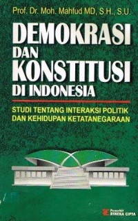 Image of Demokrasi Dan Konstitusi Di Indonesia