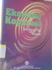 Image of Ekonomi koperasi