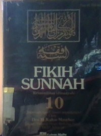Image of Fikih sunnah: kriminilitas (Jinaayah) 10