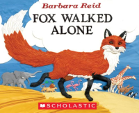 Image of fox walked alone