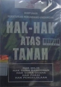 Image of Hak-Hak Atas Tanah