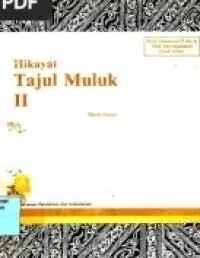 Image of Hikayat tajul muluk ll