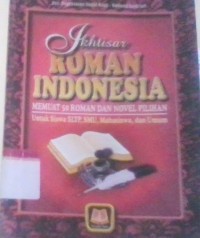 Image of Ikshtisar roman indonesia