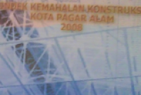 Image of Indek kemahalan konstruksi kota pagaralam 2008