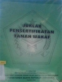 Image of Juklak Pensertifikatan Tanah Wakaf