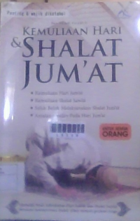Image of kemulian hari dan shalat  jumat