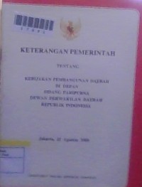 Image of Keterangan Pemerintah