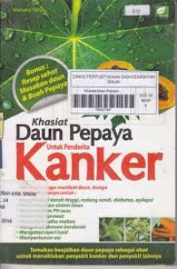 Image of Khasiat Daun Pepaya Untuk Penderita Kanker