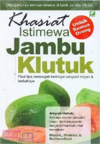 Image of Khasiat Istimewa Jambu Kutuk