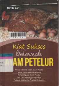 Image of Kiat Sukses Beternak Ayam Petelur