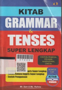 Image of Kitab Grammar & Tenses Super Lengkap