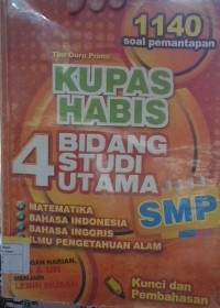 Image of Kupas Habis 4 Bidang Studi Utama