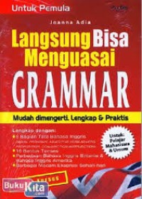Image of Langsung Bisa Menguasai Grammar
