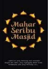 Image of Mahar Seribu Masjid