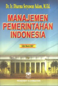 Image of Manajemen Pemerintahan Indoesia