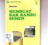 Image of Membuat Bak Bambu Semen