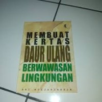 Image of Membuat kertas daur ulang berwawasan lingkungan