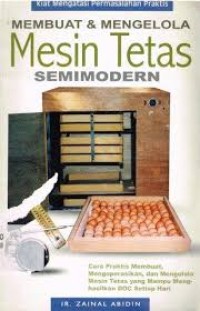 Image of Membuat & Mengelola Mesin Tetas Semi modern