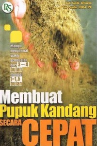 Image of membuat pupuk kandang cepat