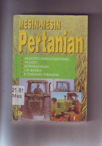 Image of Mesin Mesin Pertanian