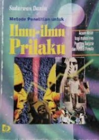 Image of Metode Penelitian untuk Ilmu-Ilmu Perilaku