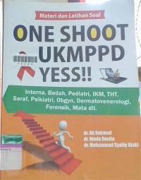 Image of ONE SHOOT UKMPPD YESS