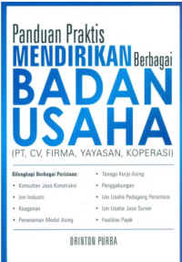 Image of Panduan praktis mendirikan berbagai badan usaha