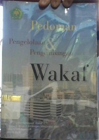 Image of Pedoman Pengelolaan & Pengembangan Wakaf