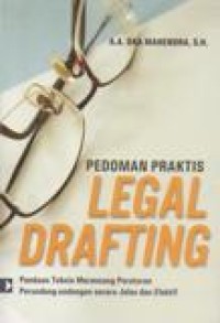 Image of Pedoman Praktis Legal Drafting