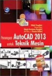 Image of Penerapan Auto Cad 2013 Untuk Teknik Mesin
