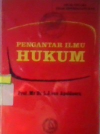 Image of Pengantar ilmu hukum