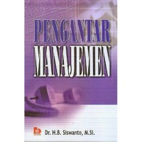 Image of pengantar menejemen