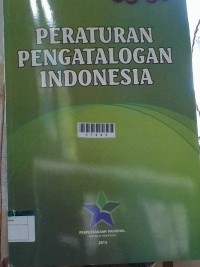 Image of Peraturan Pengatalogan Indonesia