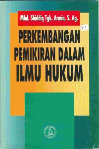 Image of Perkembangan Pemikiran Dalam Ilmu Hukum