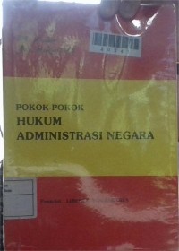 Image of Pokok-Pokok Hukum Administrasi Negara