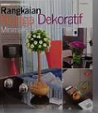 Image of Rangkaian bunga dekoratif minimalis