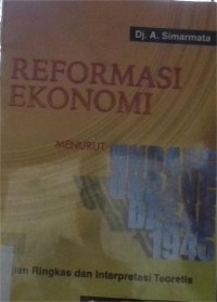 Image of Reformasi ekonomi